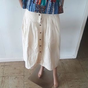 Calvin Klein sport drop yoke belted skirt size 8